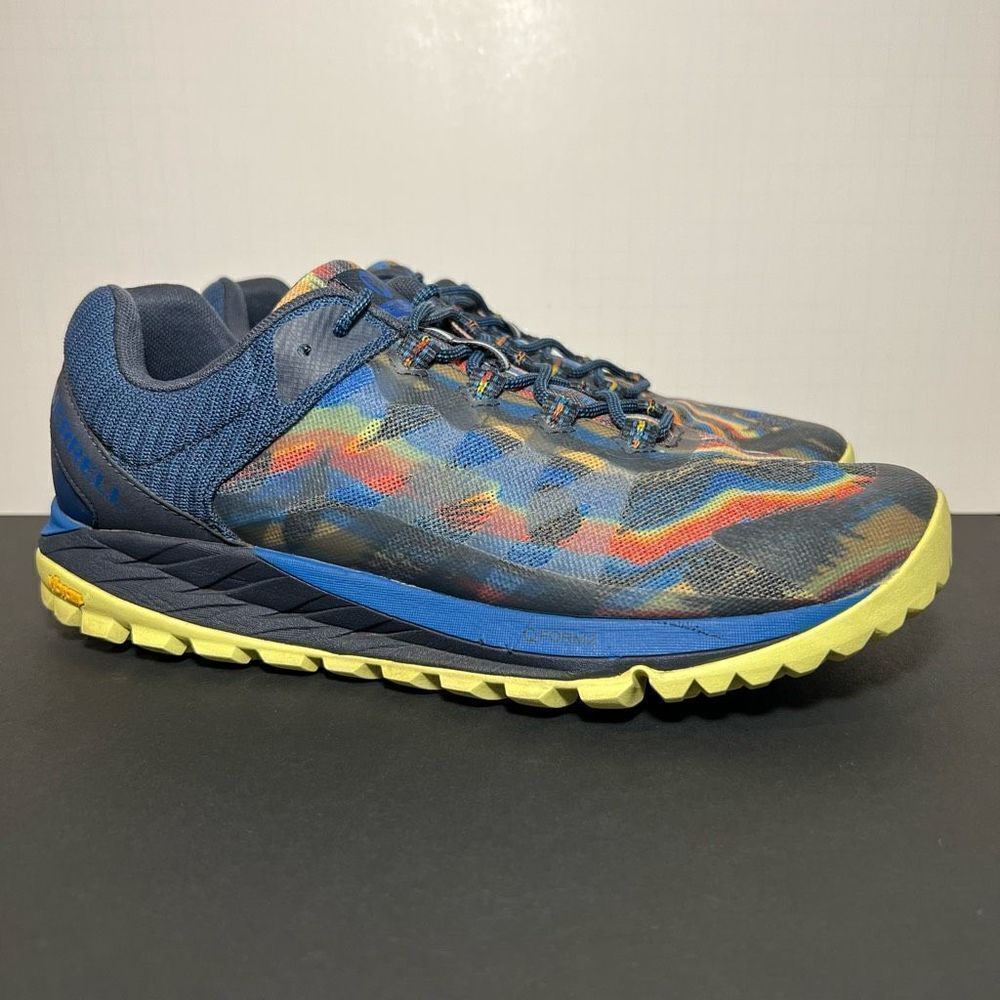 Womens Merrell Antora Rainbow Mountain Athletic Shoes Size 11 Wide